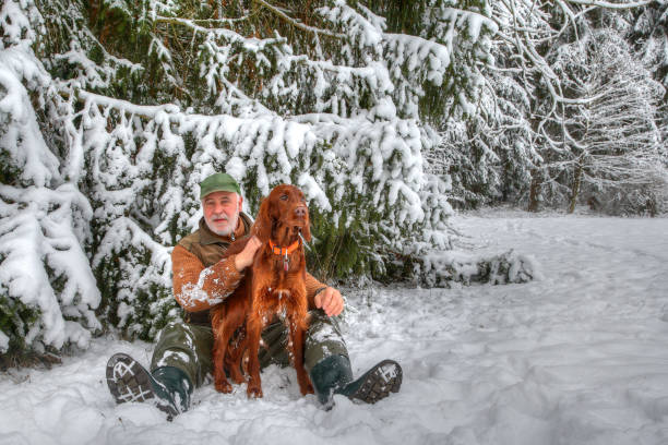 istock Friends in the snow. 1293740258