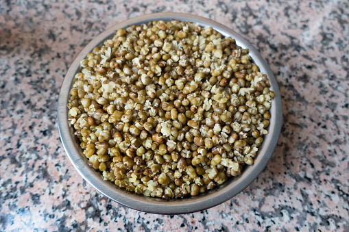 Cooked mung beans