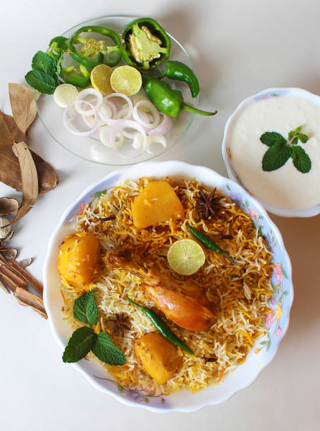 Biryani Rice Meal for Ramadan Iftar Dinner.