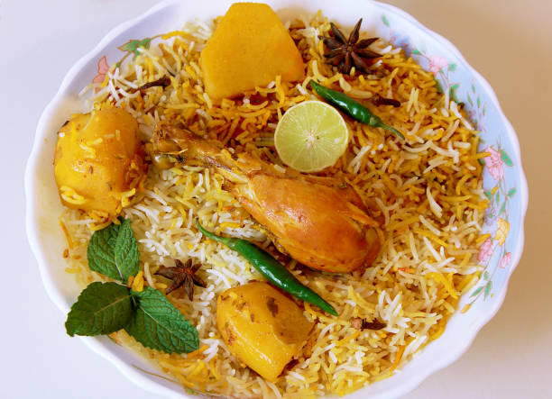 istock Biryani Rice Meal for Ramadan Iftar Dinner. 1293748750