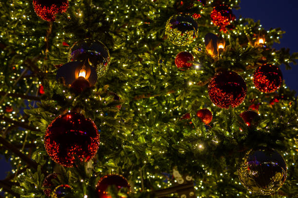 istock Decorations on the city's Christmas tree 1293750363