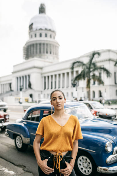 istock Confident woman in the city 1293756721