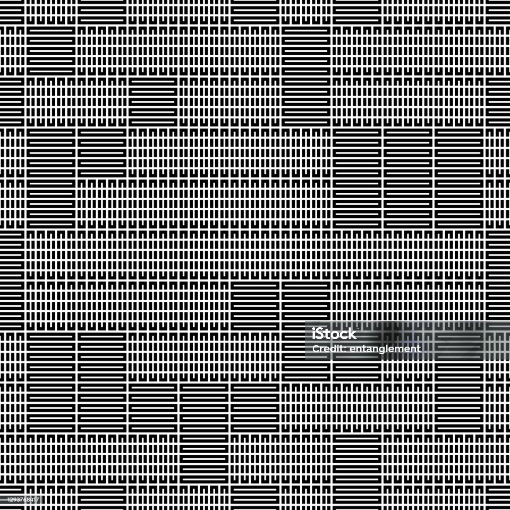 Horizontal S Pattern Seamless Pattern With Horizontal And Vertical Black Segments Stock ...