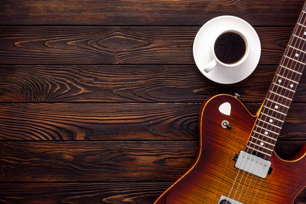 istock Beautiful electric guitar 1293769789