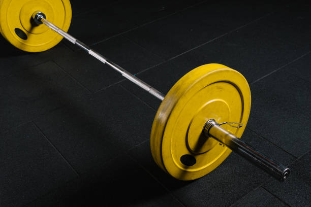 istock Sports bar barbell photo. 1293769978