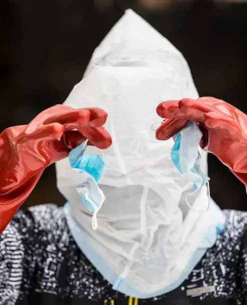 Photo of Protective Face Masks Suffocation