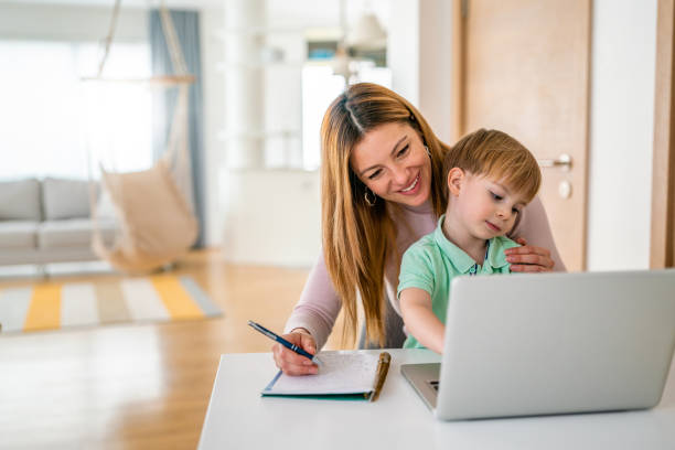 istock Busy working mother doesn't have time for her kid 1293773812