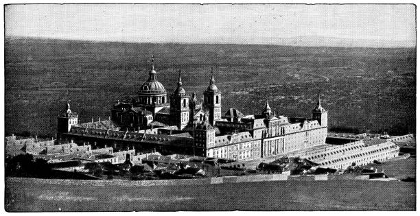 istock El Escorial in San Lorenzo de El Escorial, Spain - 19th Century 1293790878