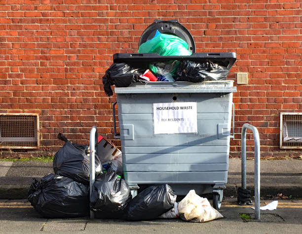 Household Waste stock photo