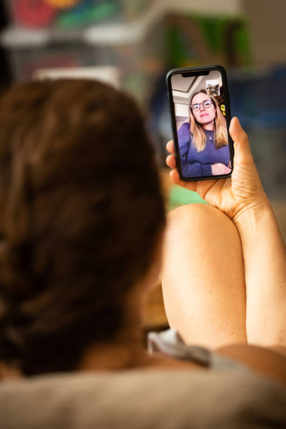 istock Women teleconferencing using a smart phone 1293801350