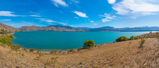 Lake aviemore in New Zealand