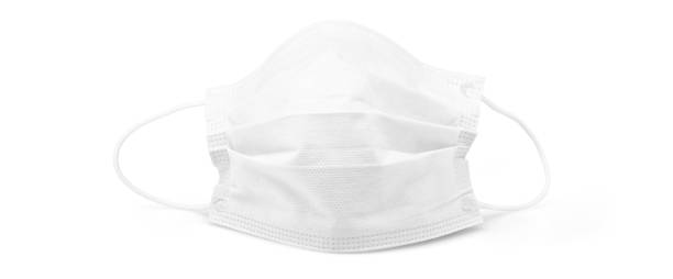 istock Medical disposable mask for protection. Surgical mask. 1293810844