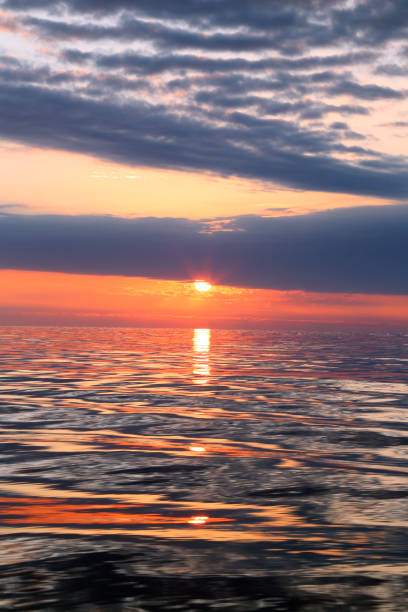 istock Colorful Sunset over water 1293812161