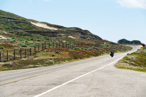 Big Sur road trip. Scenic California State Route 1.