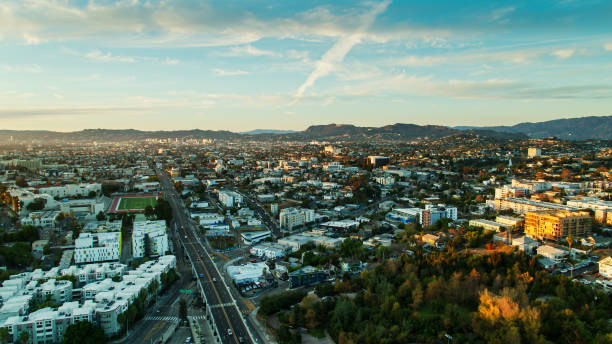 istock First Street Running through Westlake, Los Angeles 1293815564
