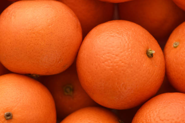 istock Close Up of Mandarin Oranges 1293817822