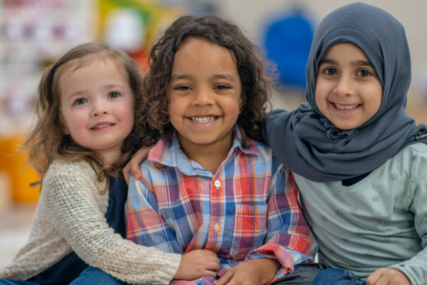 istock Two of multi ethnic preschool children 1293822704