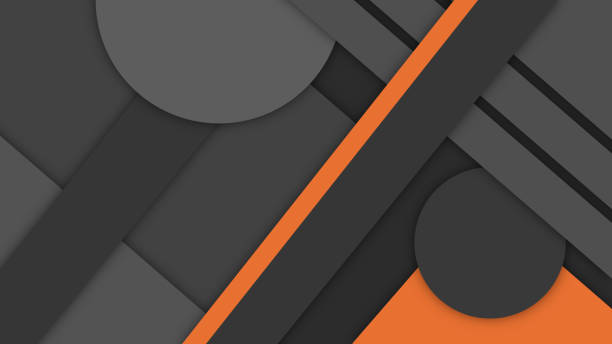 geometric wallpaper - flat minimalistic colorful backround
