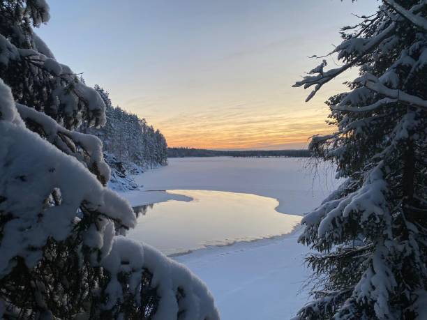 istock Oulanka national park waterfront 1293875434