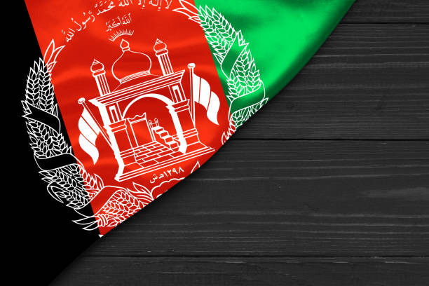 istock Flag of Afghanistan place for text cope space 1293879954
