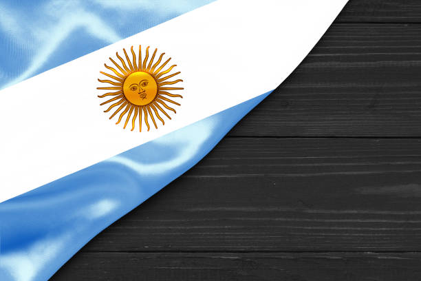 istock Flag of Argentina place for text cope space 1293879955
