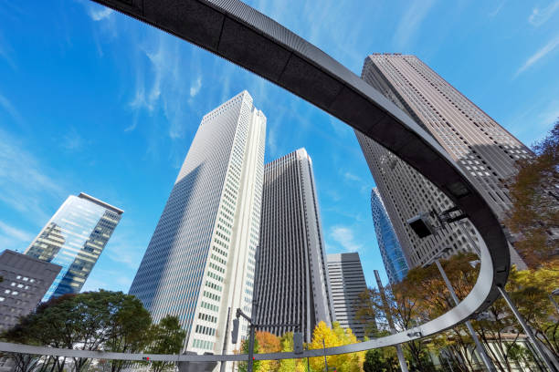 istock Skyscrapers, business district 1293881344