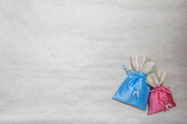 Fragrance bags in a Provence market.