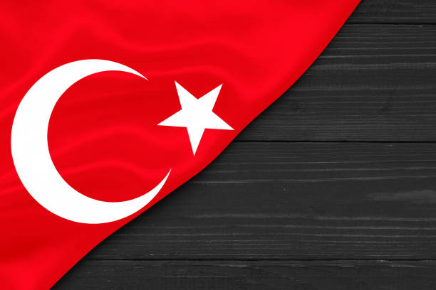 istock Flag of Turkey place for text cope space 1293883490