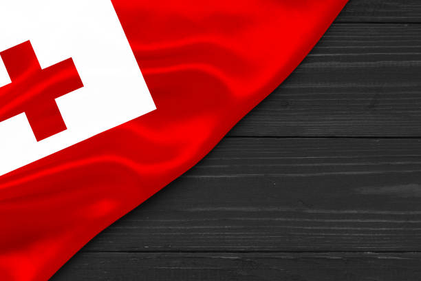 istock Flag of Tonga place for text cope space 1293883491