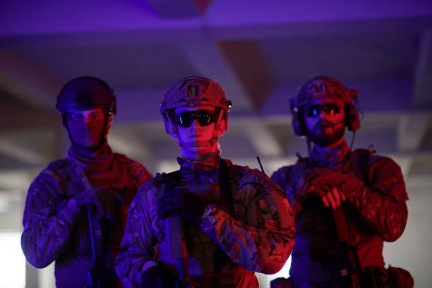 istock soldier squad team portrait in urban environment colored lightis 1293886529