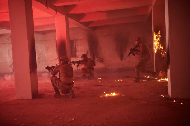 istock military troops in action urban environment 1293888387