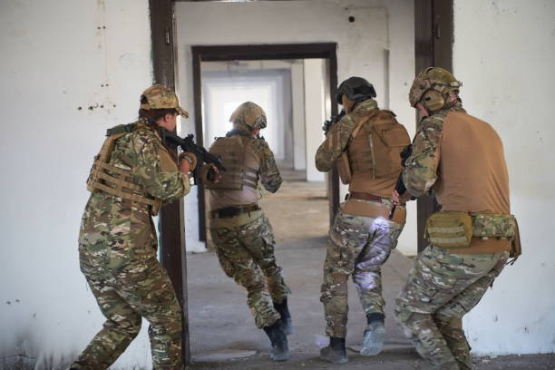 istock military troops in action urban environment 1293889529