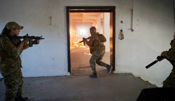 istock military troops in action urban environment 1293890359