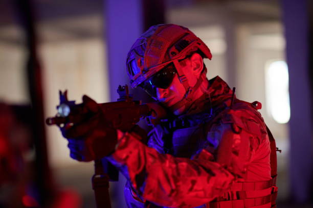istock modern warfare soldier in urban environment battlefield 1293893224
