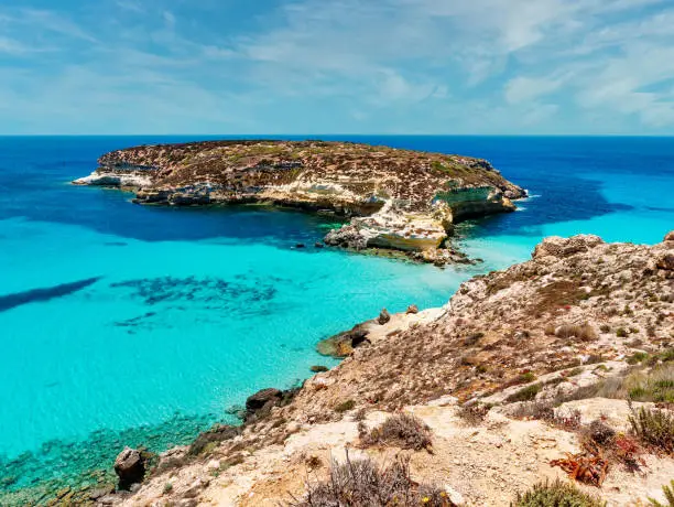 Rabbit Island Lampedusa Sicily paradise beach