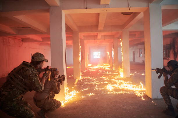 istock military troops in action urban environment 1293901329