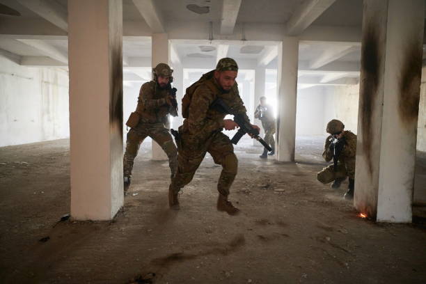 istock military troops in action urban environment 1293901570