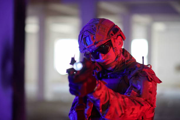 istock modern warfare soldier in urban environment battlefield 1293908947