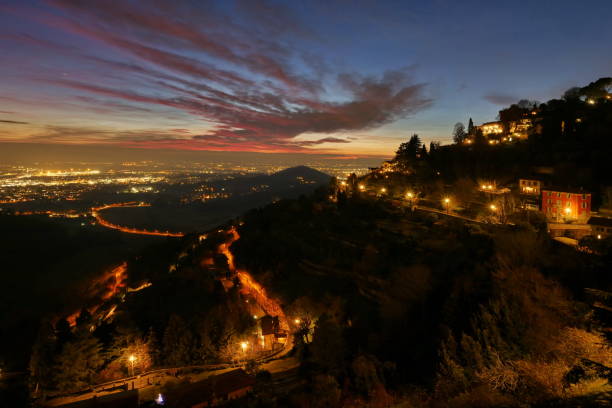 istock Bergamo alta cityscape 1293915177