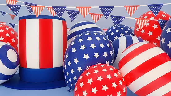 Uncle Sam, Day, Party - Social Event, The Americas, American Flag