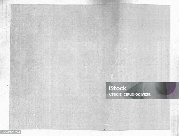Dirty Photocopy Gray Paper Texture Background Stock Photo - Download Image Now - Textured, Textured Effect, Paper