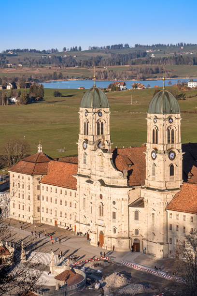 istock Benedictine abbey and basilica of Einsiedeln 1293929502