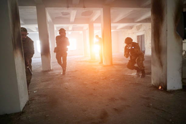 istock military troops in action urban environment 1293942599
