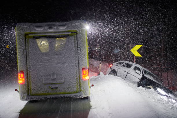 istock car accident on slippery winter road at night 1293948040