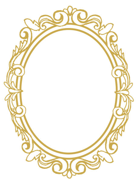 ilustrações, clipart, desenhos animados e ícones de quadro dourado com ornamentos - jewelry white background diamond gift