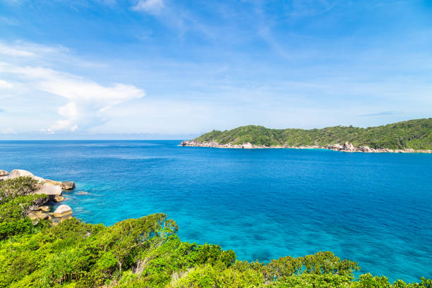 istock View Point at Similan island, Warm and clear azure ocean waters, Phuket 1293953272