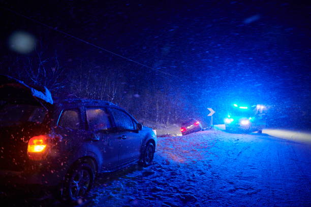 istock car accident on slippery winter road at night 1293953419