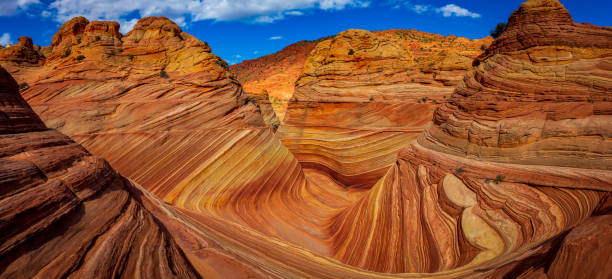 istock The Wave sandstone formation in Arizona 1293961456