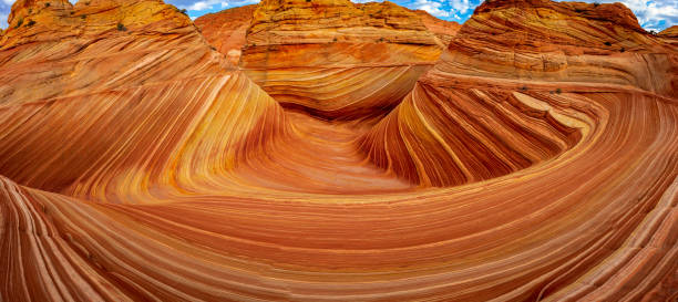 istock The Wave sandstone formation in Arizona 1293962684