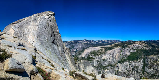 Half Dome in Yosemite National Park stock photo